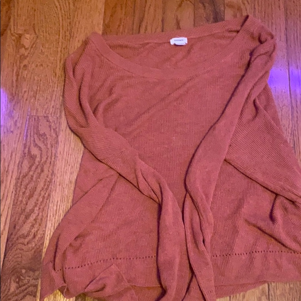 Garage sweater